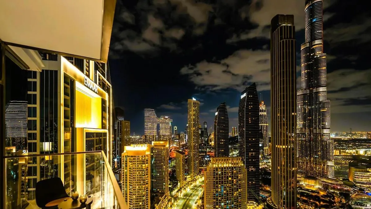 Modern High Rise 2Br Apartment With Burj Khalifa Views, Steps From Dubai Opera And Near Dubai Mall Emiratos Árabes Unidos